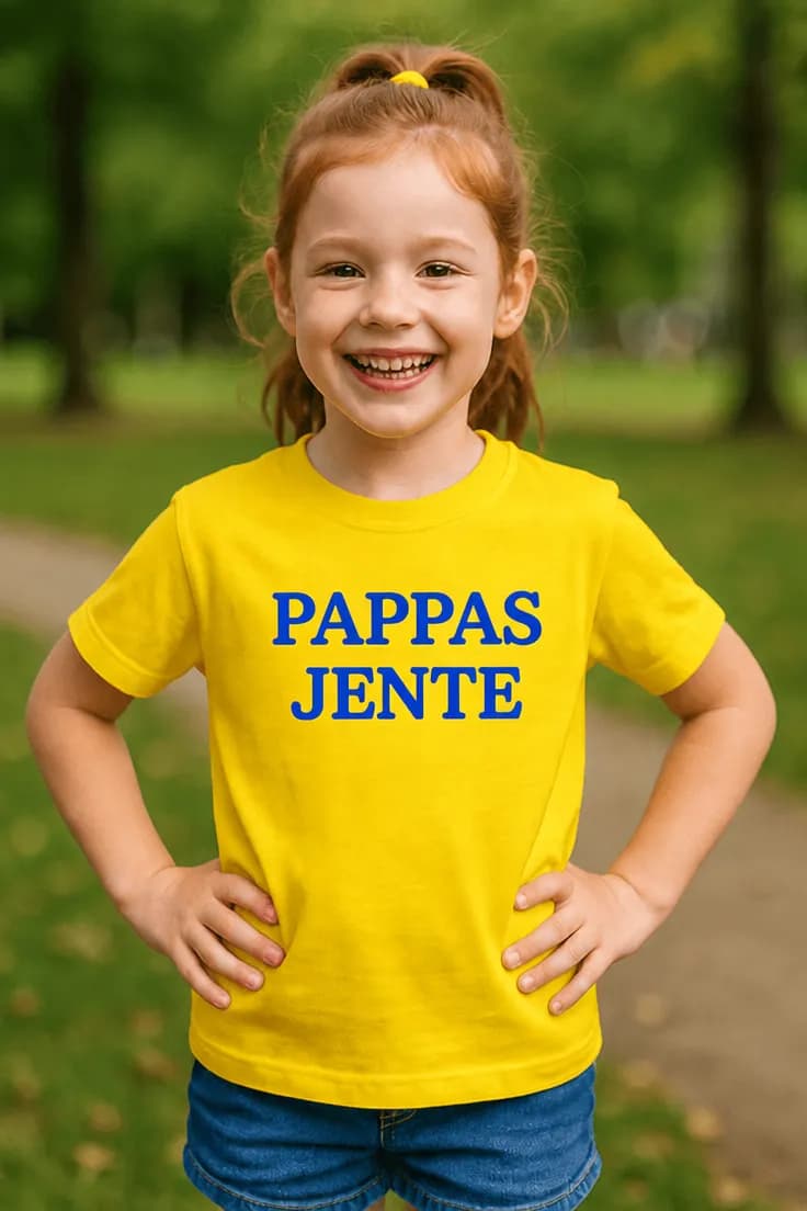 Barne t-skjorte Pappas favoritt