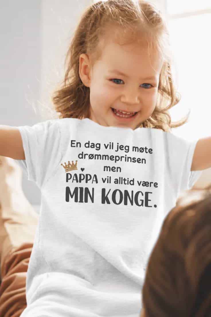 Barne t-skjorte Prinsen i mine drømmer