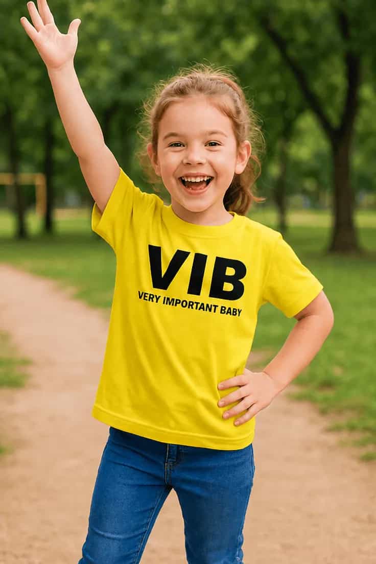 Barne t-skjorte VIB VERY IMPORTANT BABY