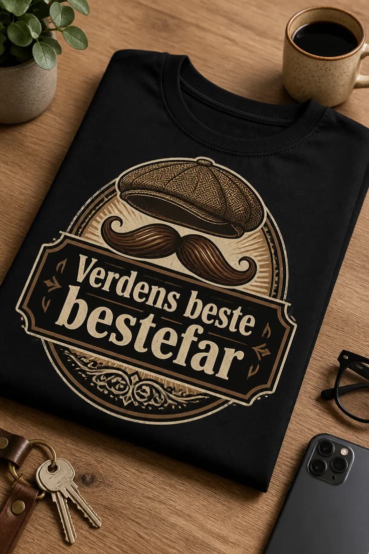 Bestefar-T-skjorte – Verdens beste bestefar