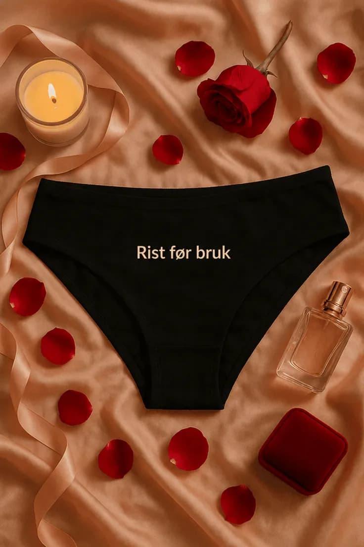 Dameundertøy rist før bruk