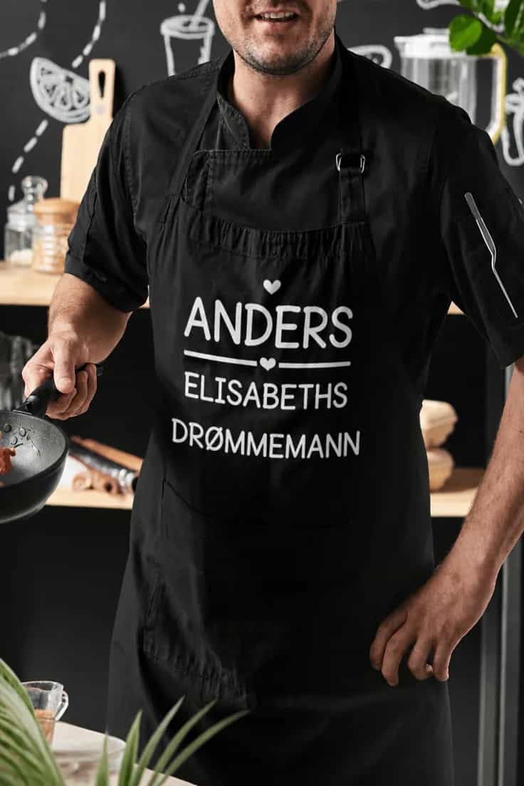 Forkle Drømmemann med navn – ANDERS ELISABETHS
