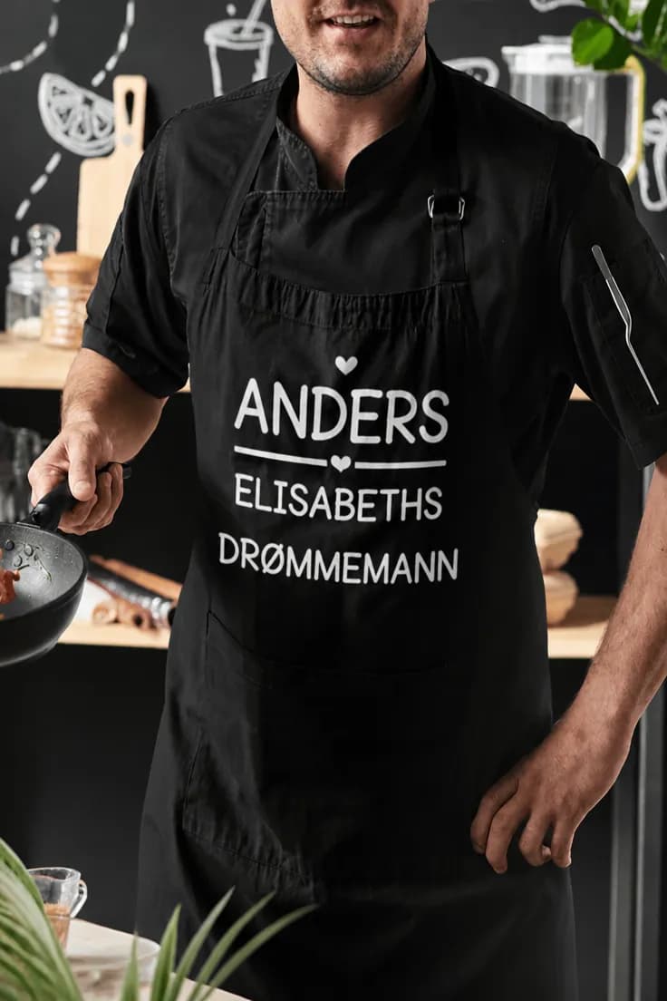 Forkle Drømmemann med navn – ANDERS ELISABETHS