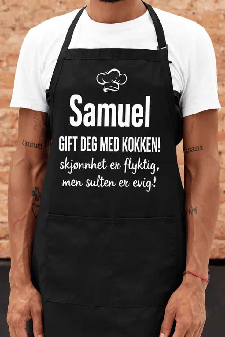 Forkle gave kokk med navn – Samuel GIFT DEG MED KOKKEN!