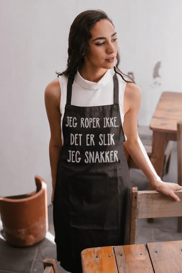 Forkle Jeg roper ikke – JEG ROPER IKKE.