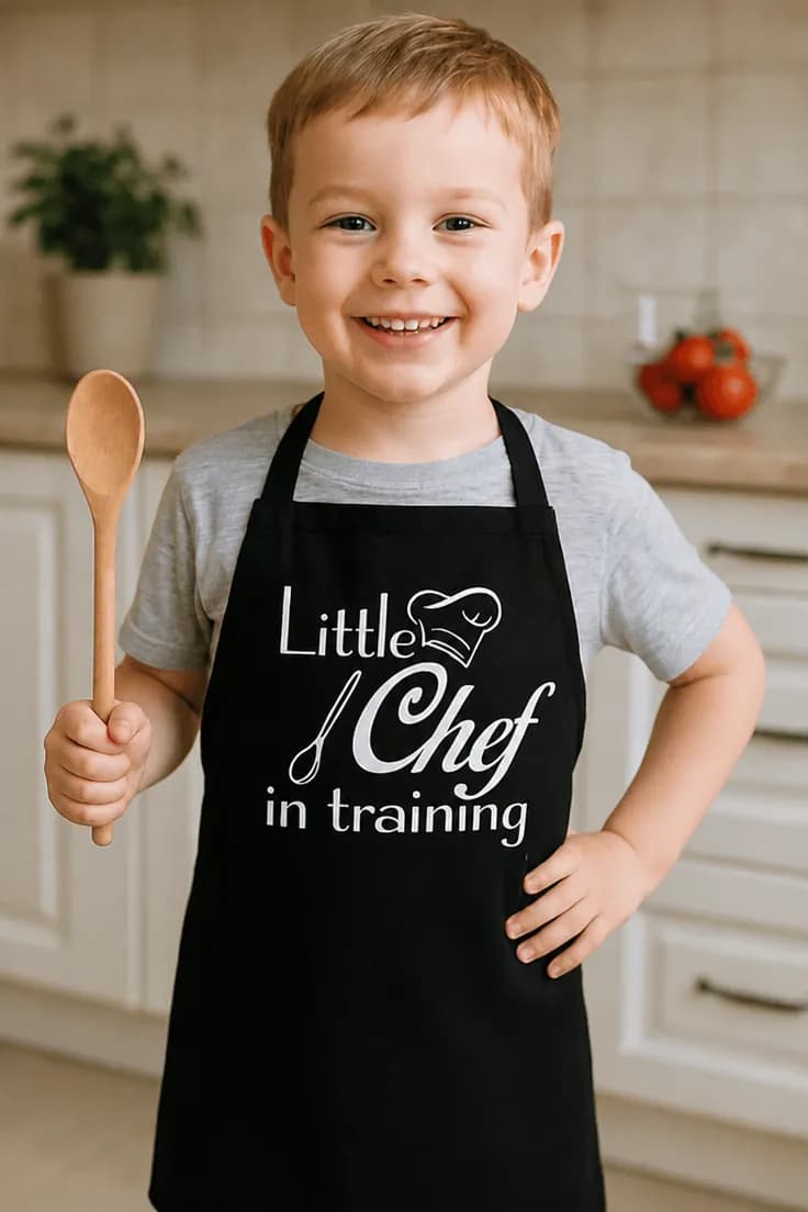 Forkle liten kokk – Little Chef in training