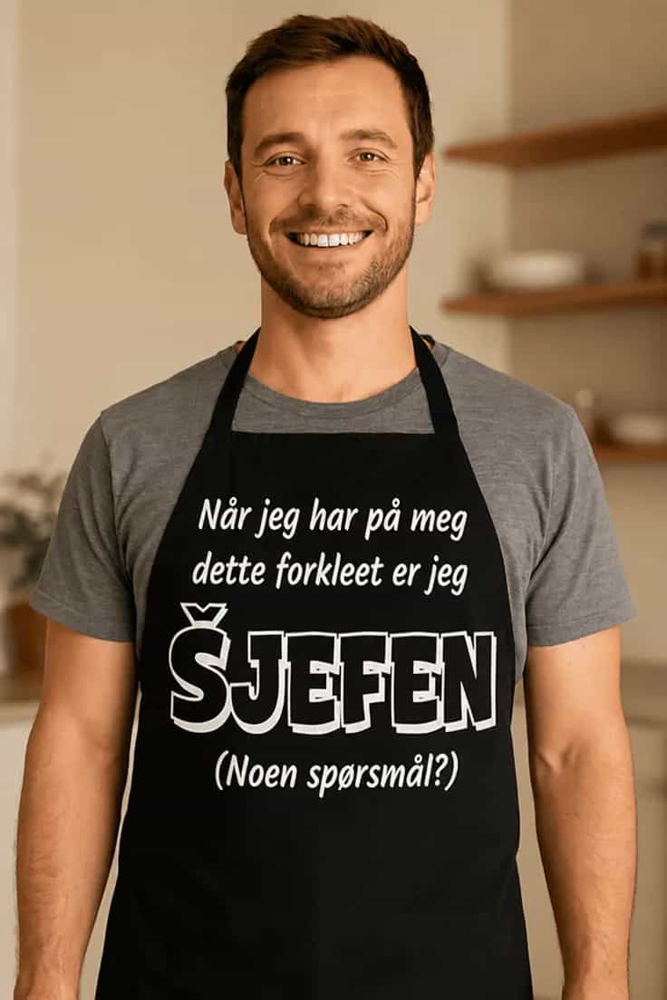 Forkle Når jeg er sjefen – svart humor på kjøkkenet