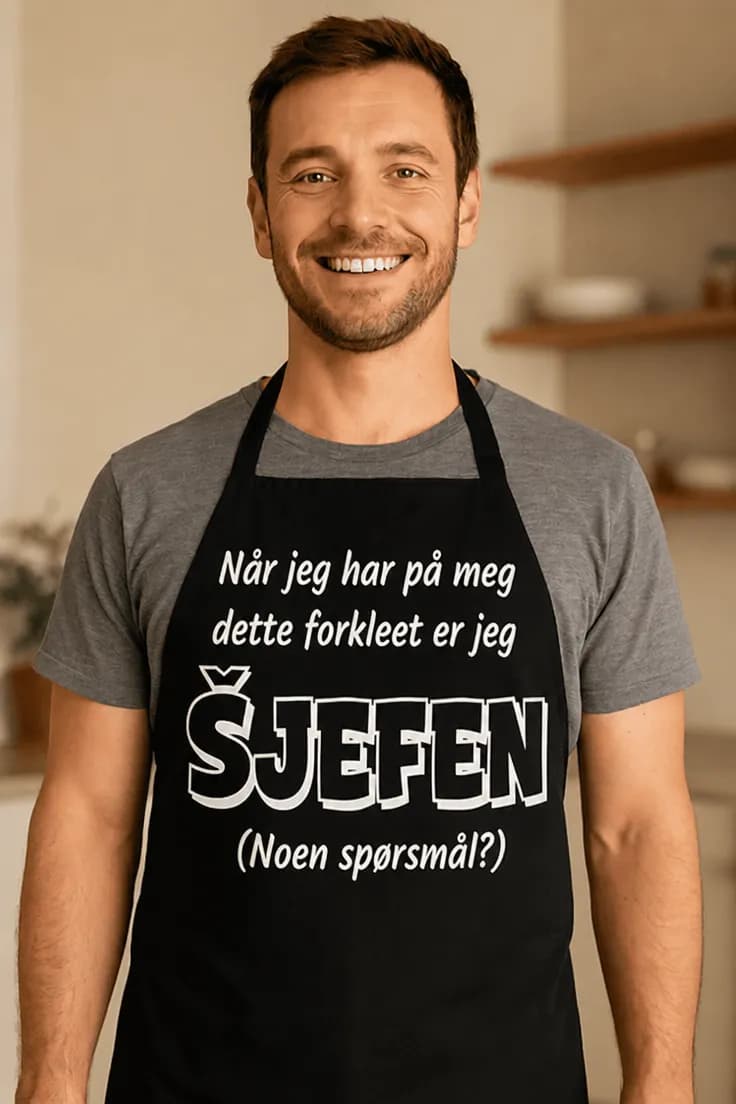 Forkle Når jeg er sjefen – svart humor på kjøkkenet