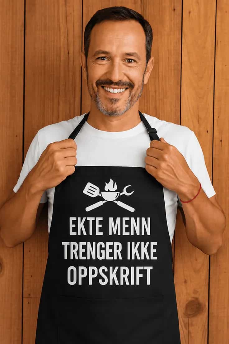 Forkle Uten oppskrift – EKTE MENN TRENGER IKKE