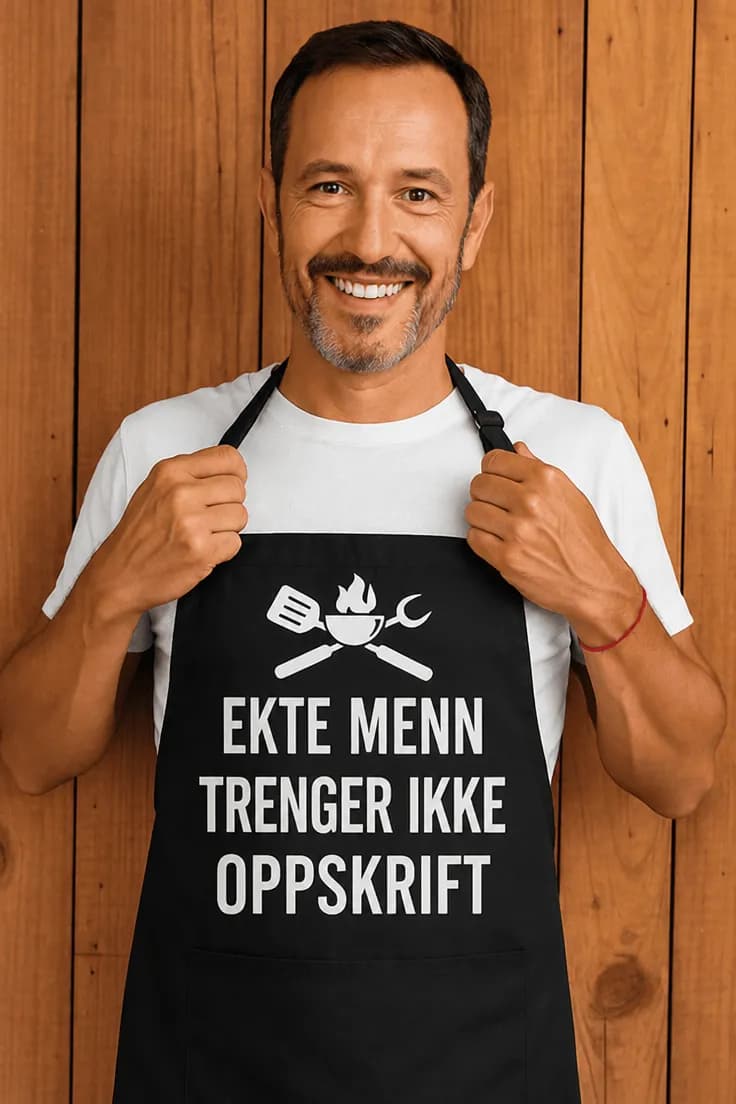 Forkle Uten oppskrift – EKTE MENN TRENGER IKKE
