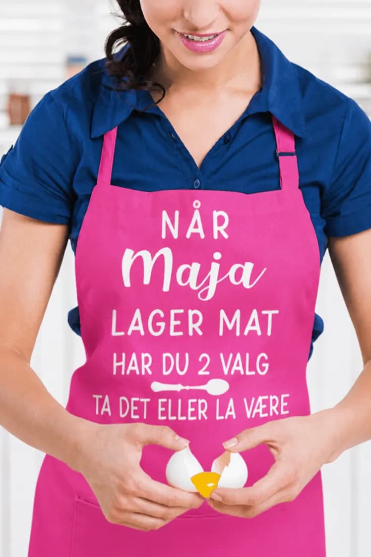 Forkle valg på kjøkkenet med navn – NÅR Maja