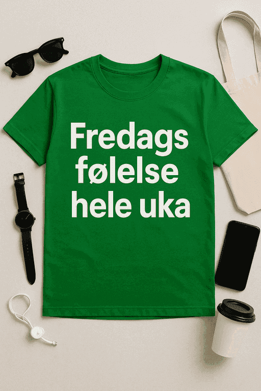 Fredagsfølelse Hele Uka T-skjorte