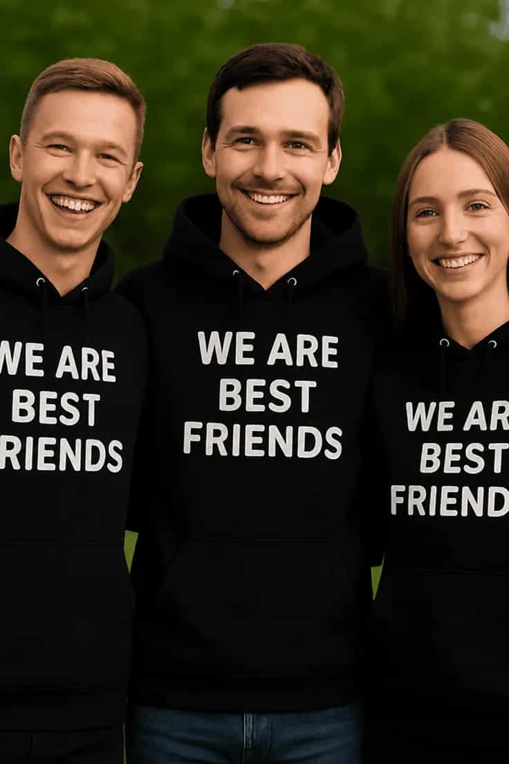 Genser Bestevenner sett med tre – WE ARE WE ARE BEST