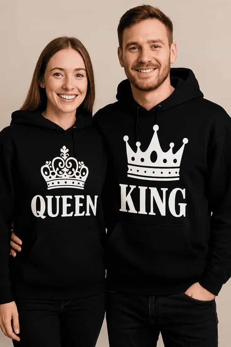 Genser King queen sett – QUEEN KING