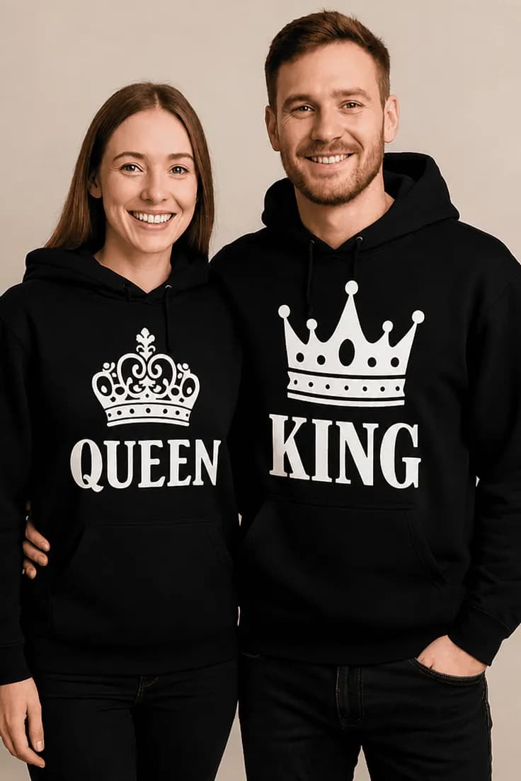 Genser King queen sett – QUEEN KING