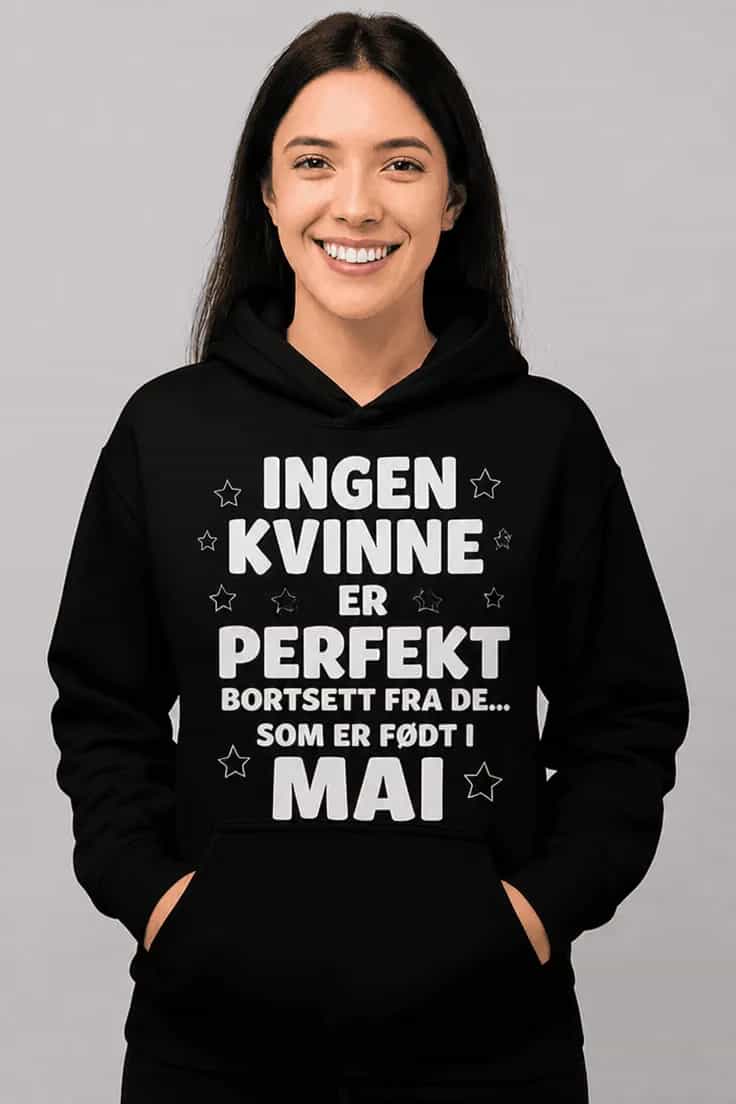 Genser Perfekt født i ønsket måned