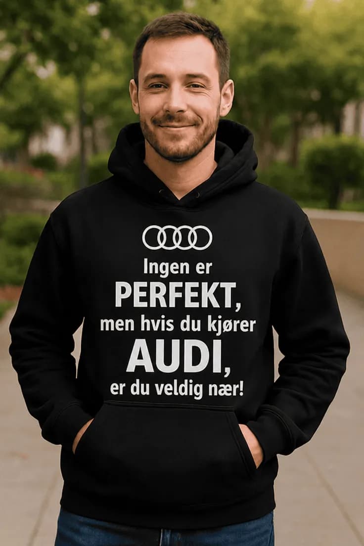 Genser perfekt med ønsket bilmerke