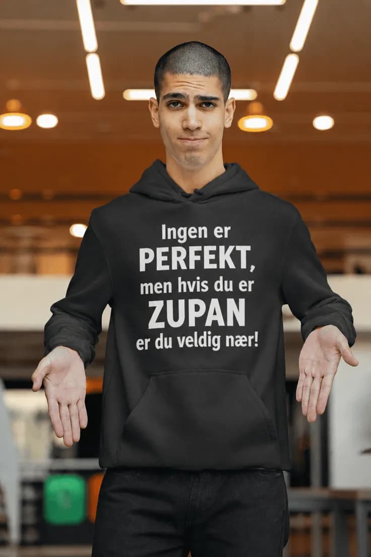 Genser perfekt med navn – Ingen er PERFEKT, men