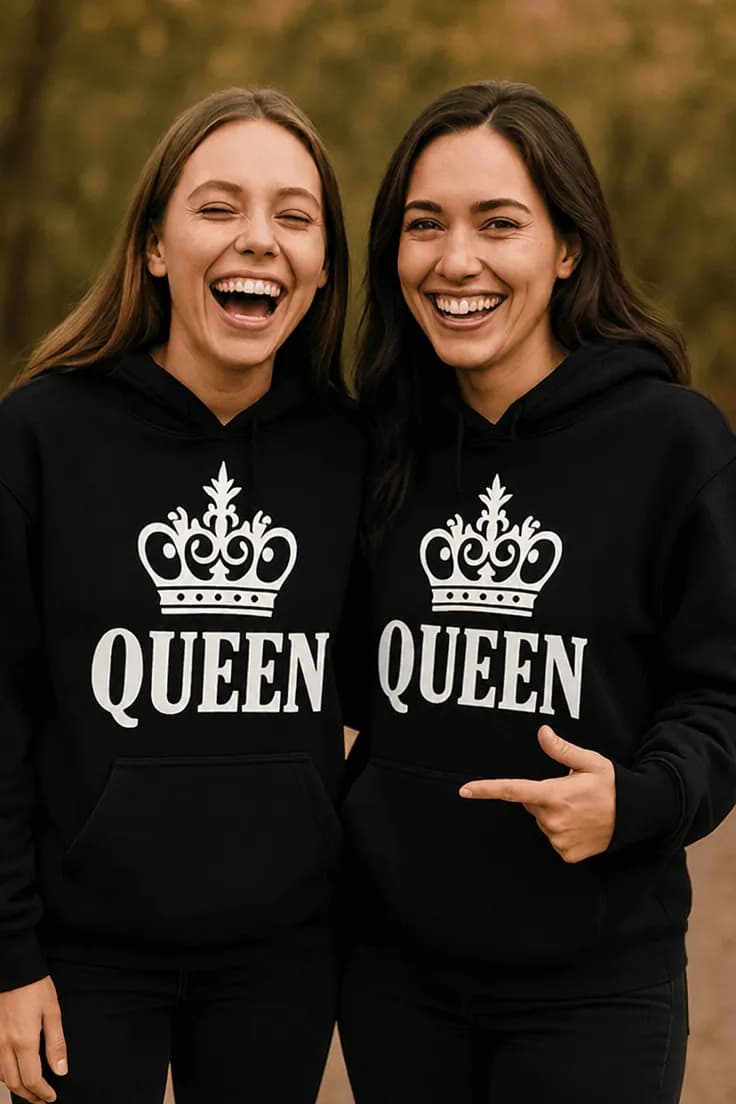 Genser Queen motiv – QUEEN QUEEN