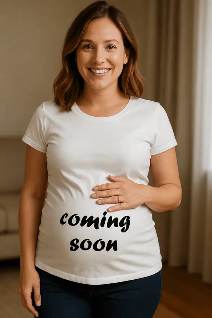 Gravid t-skjorte kommer snart - coming SOON