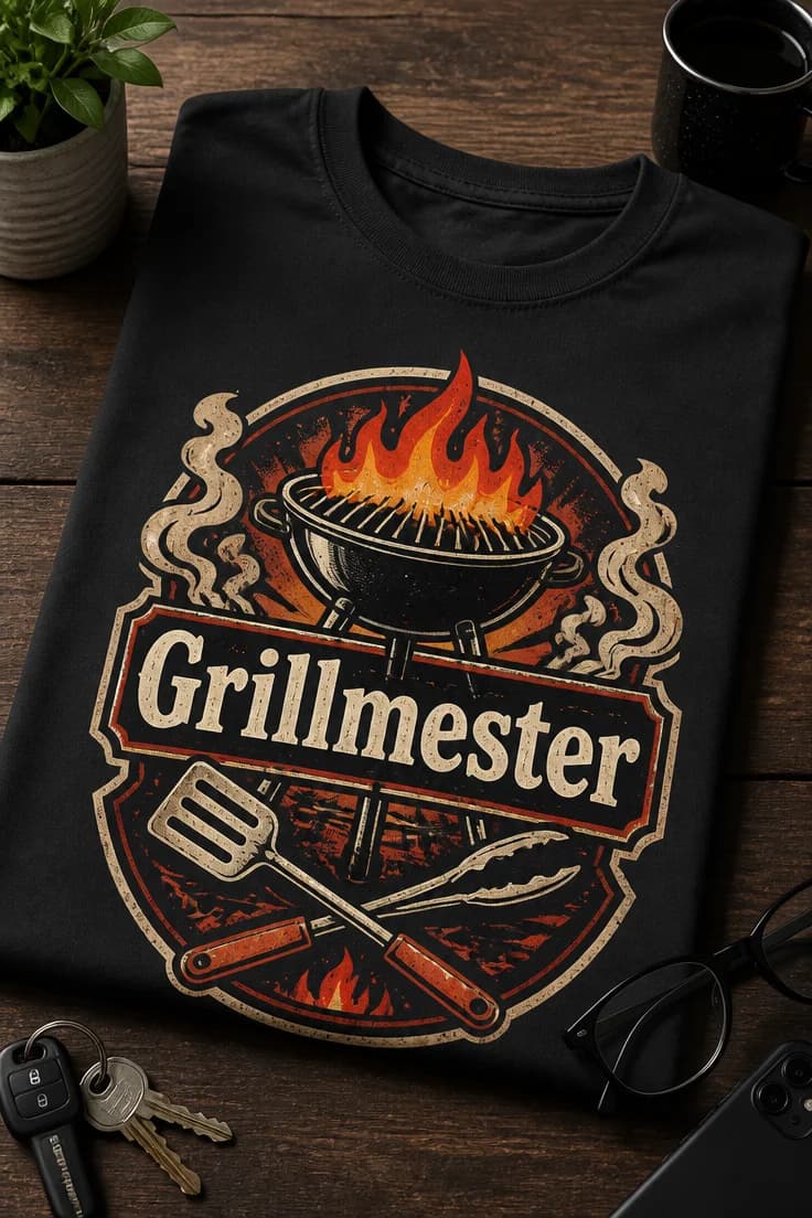 Grillmester T-skjorte