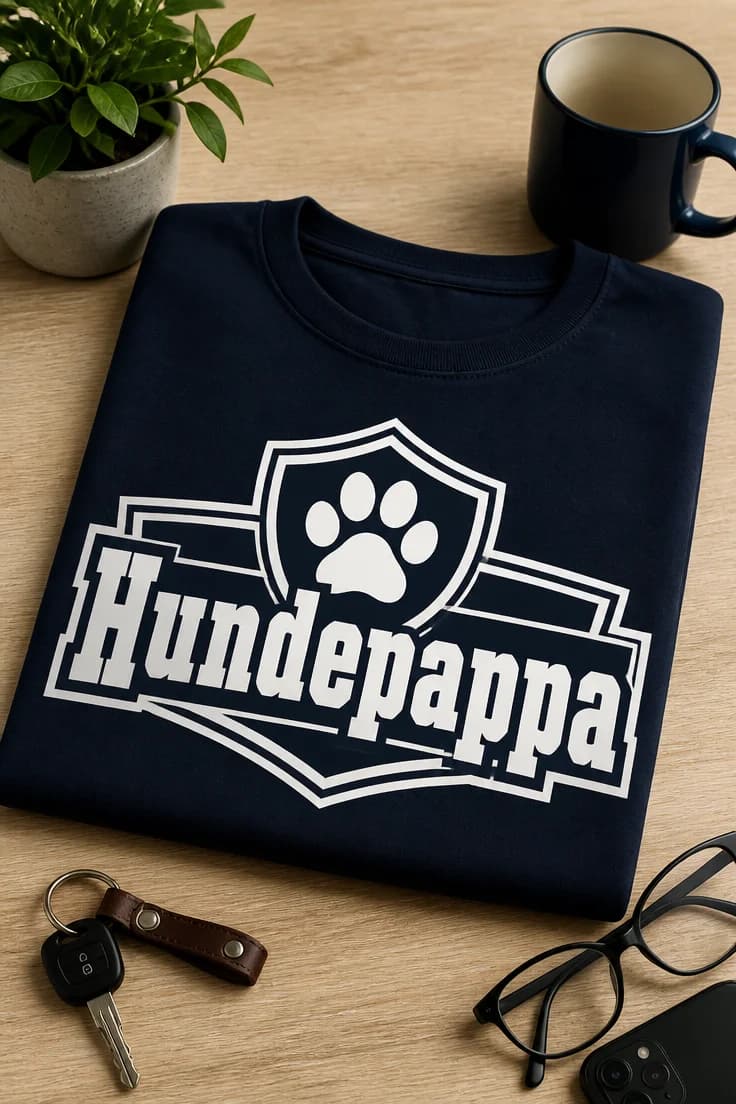 Hundepappa T-skjorte – Hundepappa