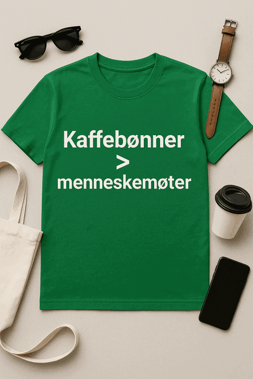 Kaffebønner > Menneskemøter T-skjorte