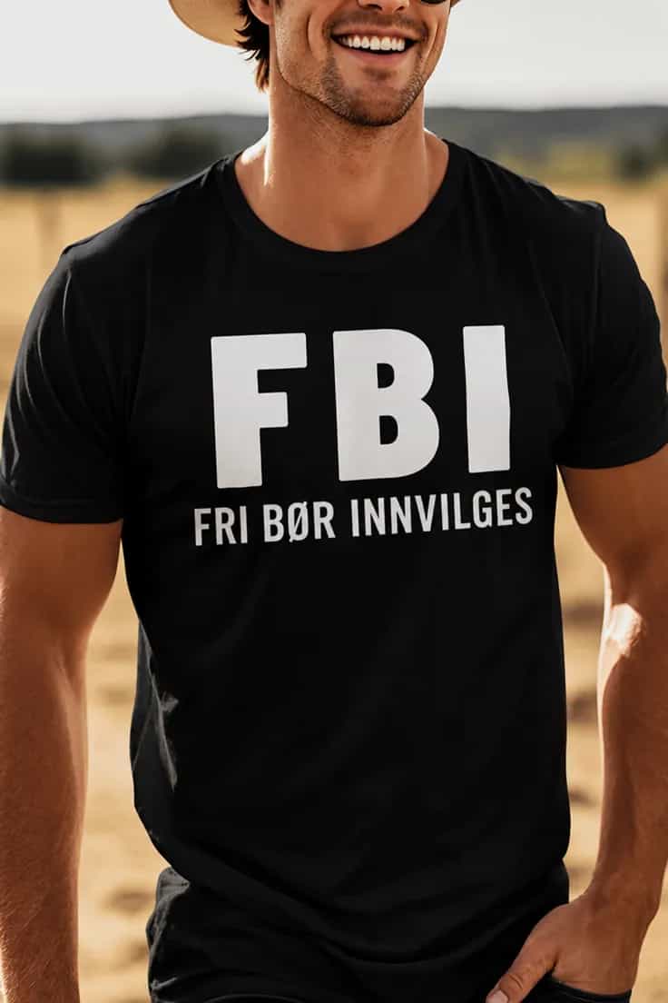 Morsom t-skjorte Fbi fri bør innvilges – FBI