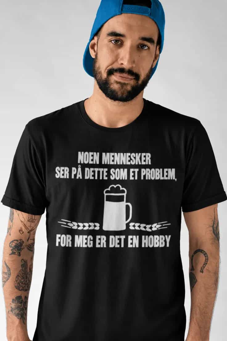 Morsom t-skjorte For meg er det hobby