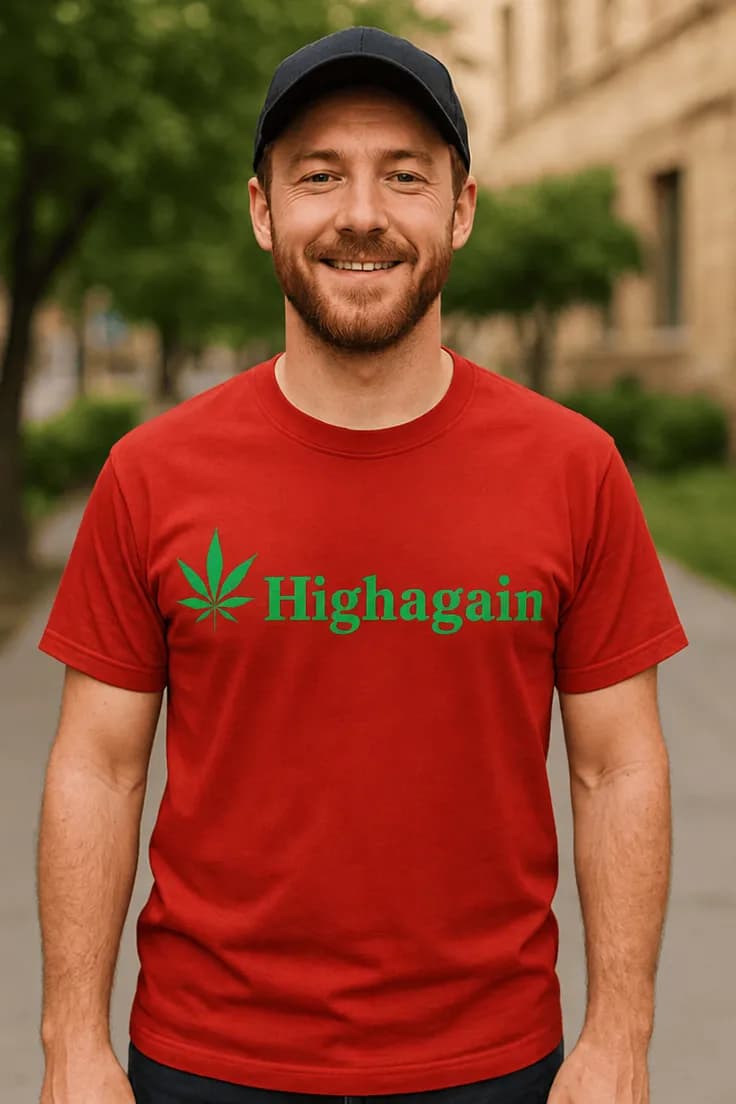 Morsom t-skjorte Highagain | Highagain