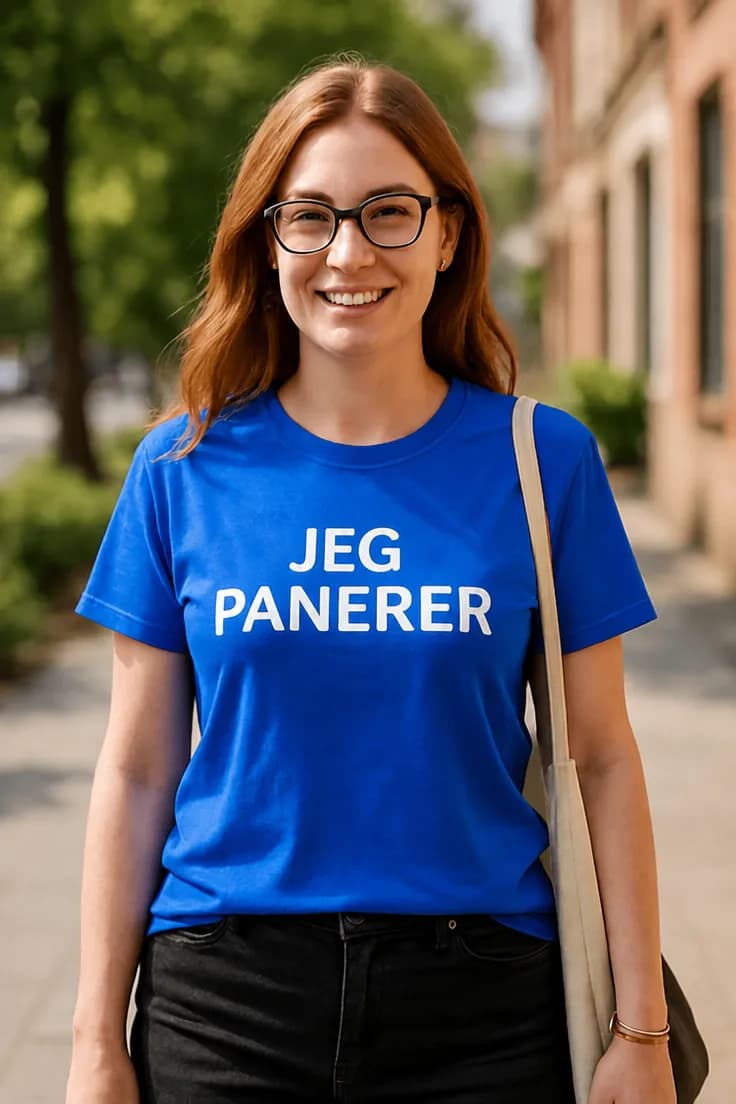 Morsom t-skjorte Jeg panerer – JEG PANERER