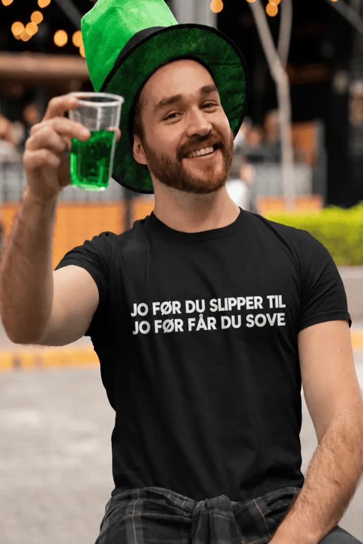 Morsom t-skjorte Jo før du slipper til