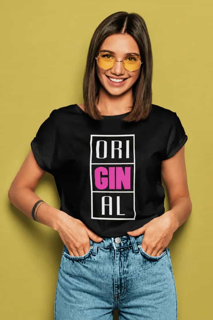 Morsom t-skjorte original – ORI GIN AL