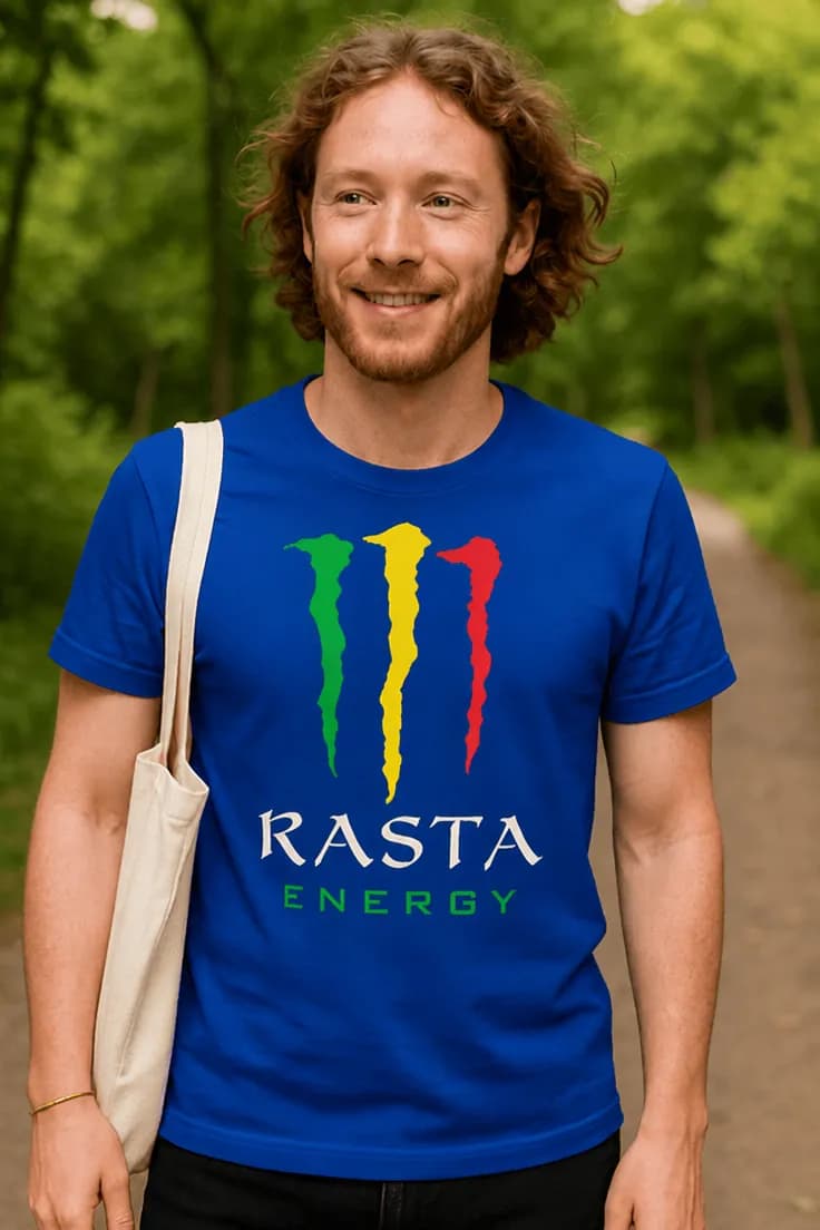 Morsom t-skjorte Rasta energy – RASTA ENERGY