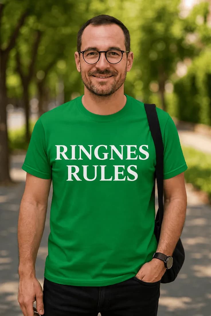 Morsom t-skjorte Ringnes regjerer