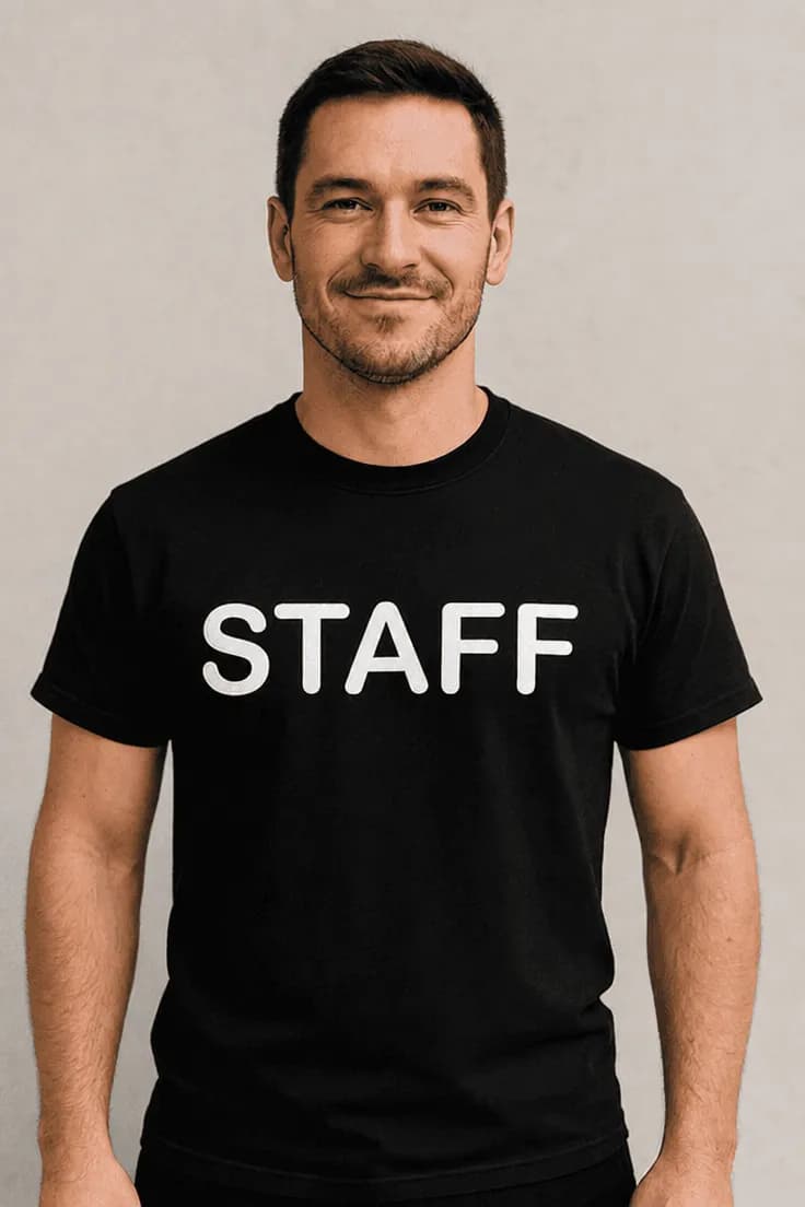 Morsom t-skjorte Staff