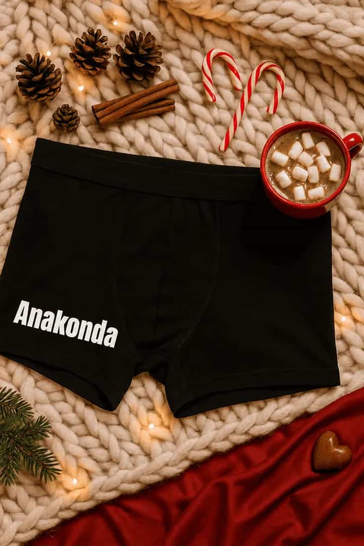 Morsomme boksershorts Anakonda