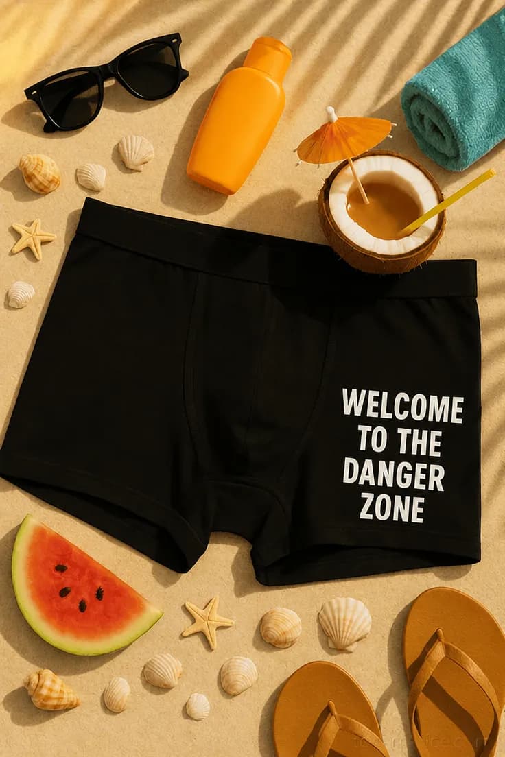 Boksershorts welcome to the danger zone