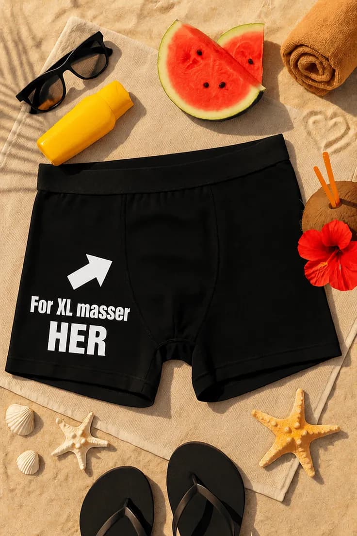 Morsomme boksershorts For XL masser her