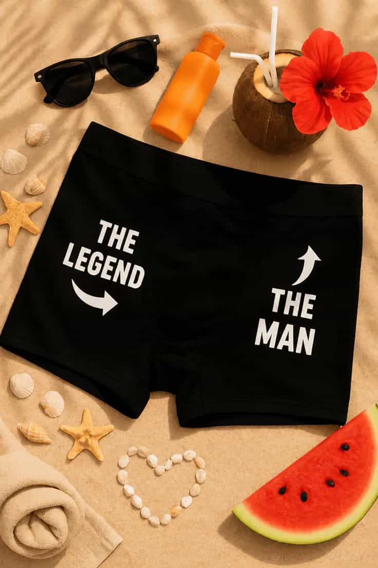 Morsomme boksershorts Legenden mannen | THE LEGEND THE MAN