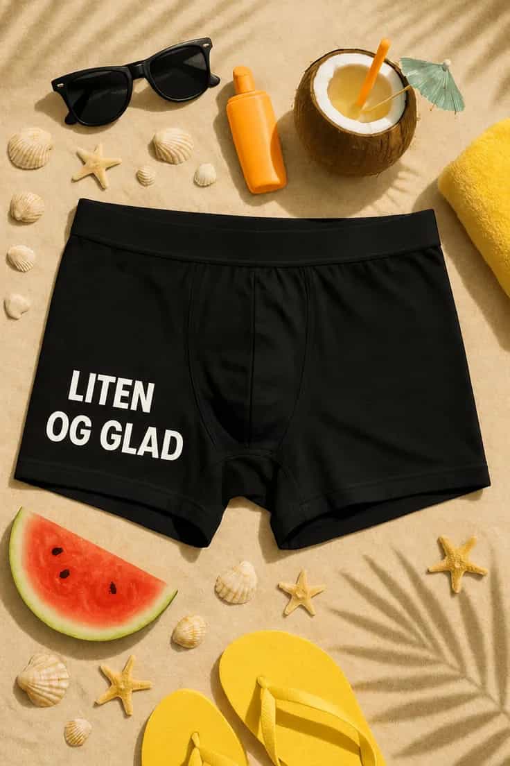 Morsomme boksershorts Liten og glad | LITEN OG GLAD