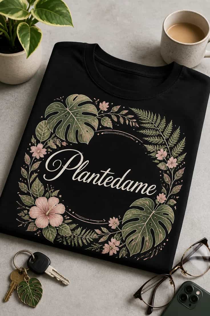 Plantedame T-skjorte – Plantedame
