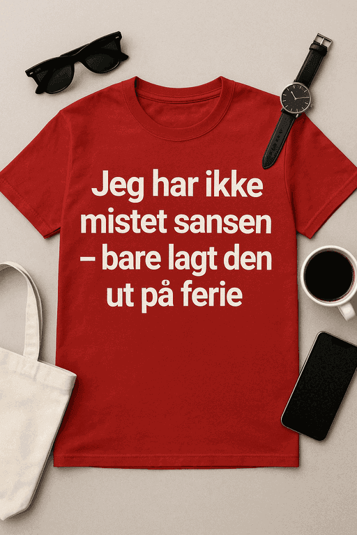 Sansen er på ferie T-skjorte