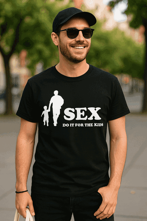 SEX DO IT FOR THE KIDS - T-skjorte
