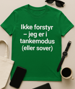 Ikke forstyr – jeg er i tankemodus (eller sover)