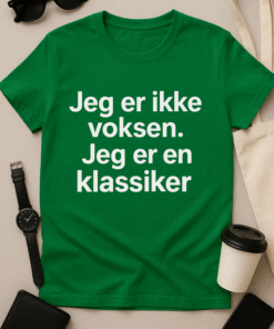 Jeg er ikke voksen. Jeg er en klassiker T-skjorte