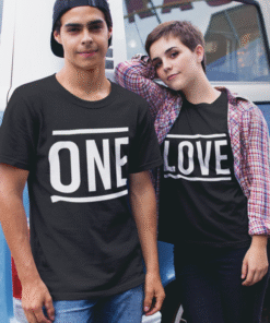 ONE LOVE - T-skjorter (sett)