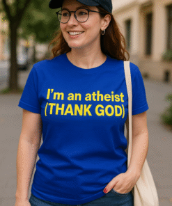 I'm an atheist (THANK GOD) - T-skjorte