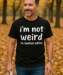 I'm not weird I'm limited edition - T-skjorte