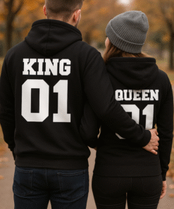 King & Queen 01 - Hettegenser (sett)